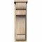 Ekena Millwork New Brighton Rough Sawn Corbel w/Backplate, Douglas Fir, 8"W x 14"D x 26"H COR08X14X26NEB01RDF - alternate 4